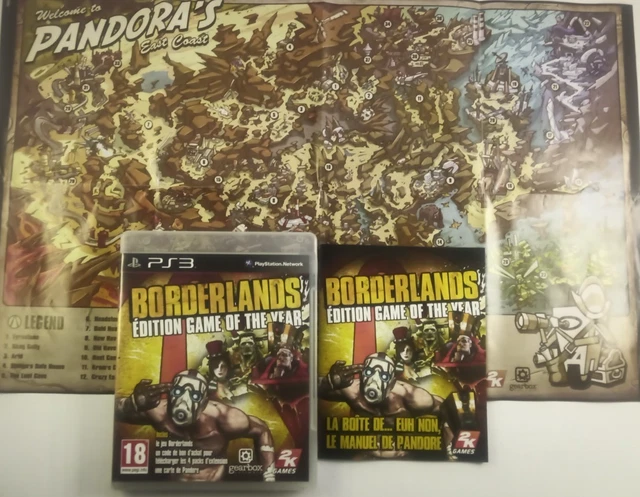 Borderlands GOTY (Game Of The Year) – XBOX 360 Complet FR – Très Bon état