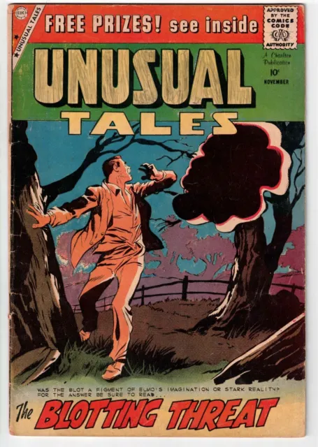 Unusual Tales #19 1959 Matt Baker Art Charlton Early Silver Age!