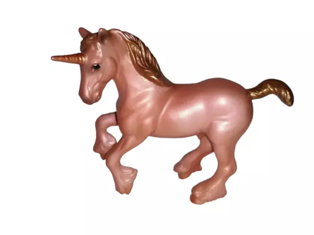 Breyer Reeves Clydesdale Copper Unicorn Stablemate Model Horse 3.5" x 2.5"