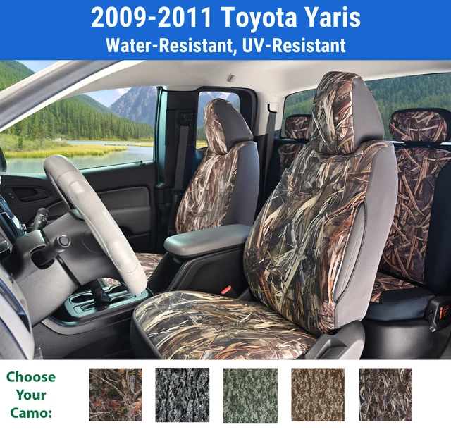 Camo Seat Covers for 2009-2011 Toyota Yaris