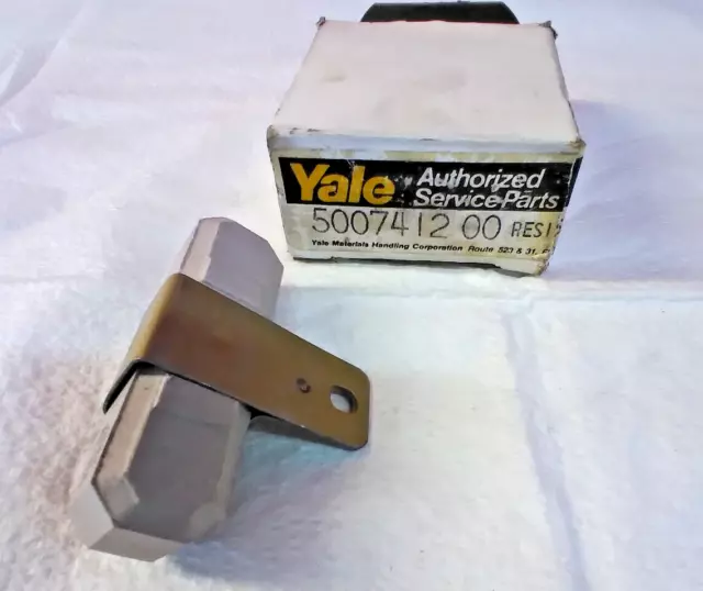 Yale Forklift #500741200 Resistor, New Old Stock