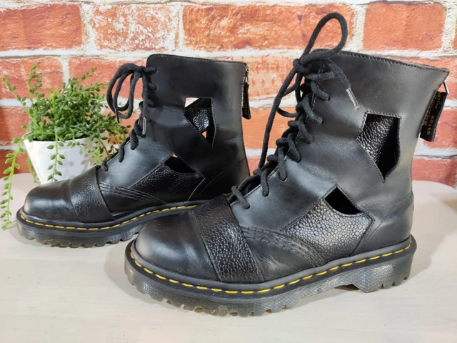 DR. MARTENS MAGDALENA 2 Women s Boots Black Leather Uk5 Eu38 Excellent 80.00 PicClick UK