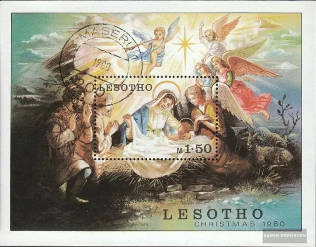 Lesotho Block7 (kompl.Ausg.) gestempelt 1980 Weihnachten