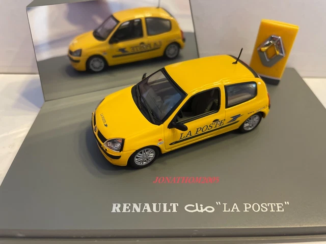 UNIVERSAL HOBBIES -  RENAULT CLIO II   LA POSTE au 1/43°