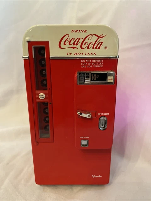 1994 Vintage Have A Coke Drink Coca Cola Mini Coin Bank Machine Toy Vendo 1994 Vintage Have A Coke Drink Coca Cola Mini Coin Bank Machine Toy Vendo