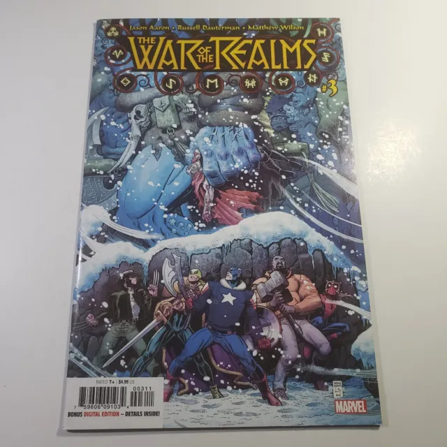 The War of the Realms #3 Captain America Wolverine Marvel 2019 FN+ #BIN049