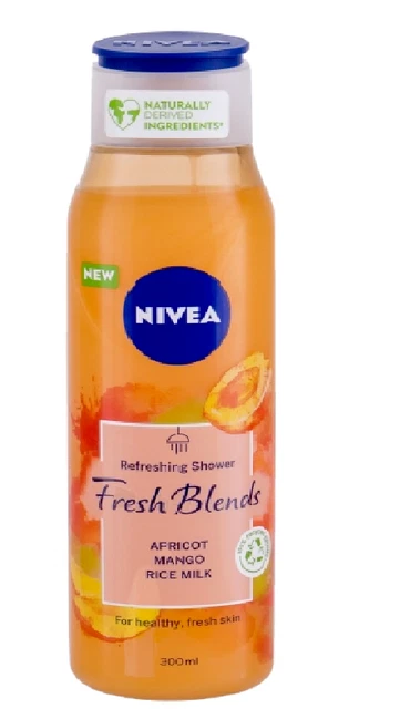 NIVEA Fresh Blends Apricot Shower Gel (300l), Apricot-Scented Woen's