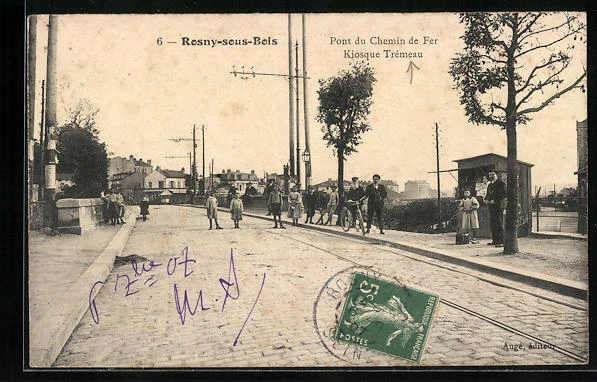 CPA 93 ROSNY-SOUS-BOIS - RUE DE VILLEMOBLE