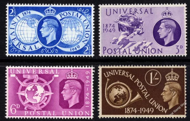 GB 1949 UPU Universal Postal Union Complete Set SG 499 - 502 Unmounted Mint MNH