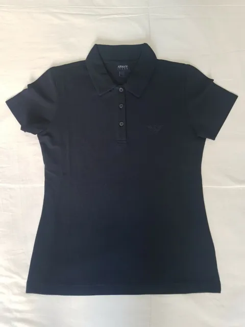 Polo T-shirt donna / Woman - Armani jeans - Taglia S Small - Blue / Blu scuro