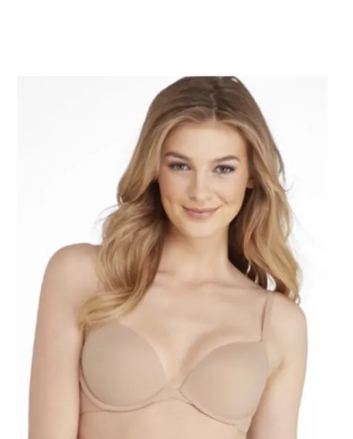 CALVIN KLEIN, lightly Lined Full Coverage BRA Sz 36C Color, Beige, $42