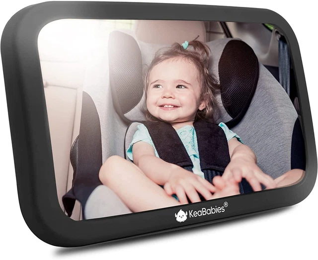 Large Shatterproof Baby Car Mirror - Safety Baby Car Seat Mirror - Baby Car Mirr