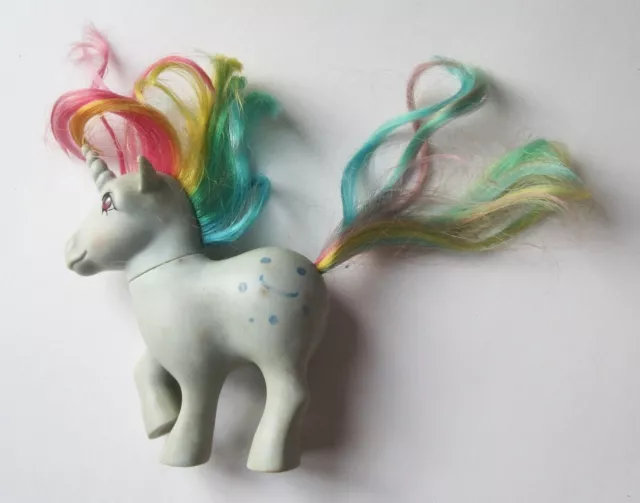 My Little Pony Moondancer Blue Unicorn G1 Good Condition OFFICIAL Hasbro