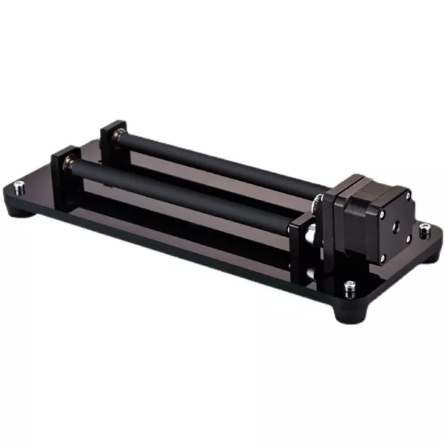 Acrylic 3-Grade Regulation Rotary Roller 360Â° Rotation CNC Rotary Table Black
