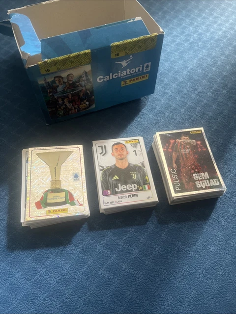 Lot De 100 Figurines Panini Calciatori Mexico 86 - Récupérées, Avec Vélina - Condition Excellentes