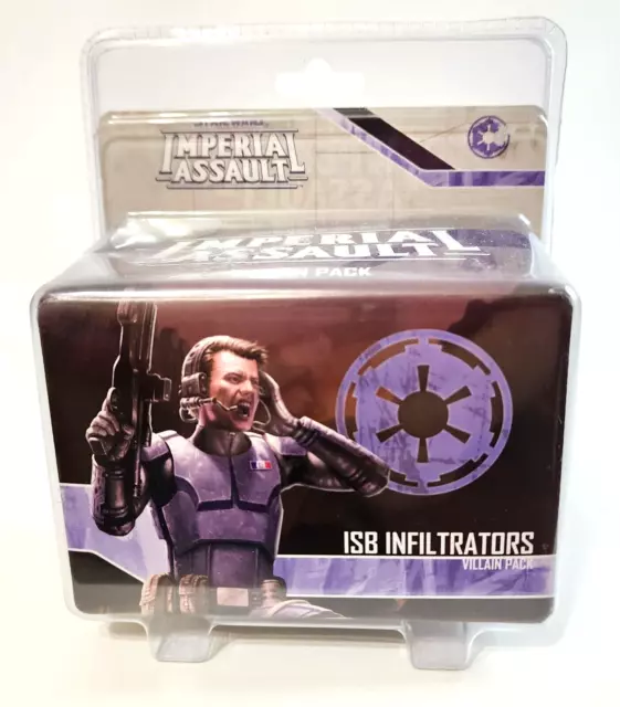 Star Wars Imperial Assault ISB INFILTRATORS Villain Pack Disney  Fantasy Flight