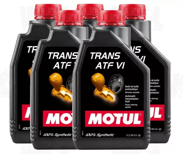 Motul ATF VI Fully Synth Automatic Transmission Power Steering Fluid 1L 109771