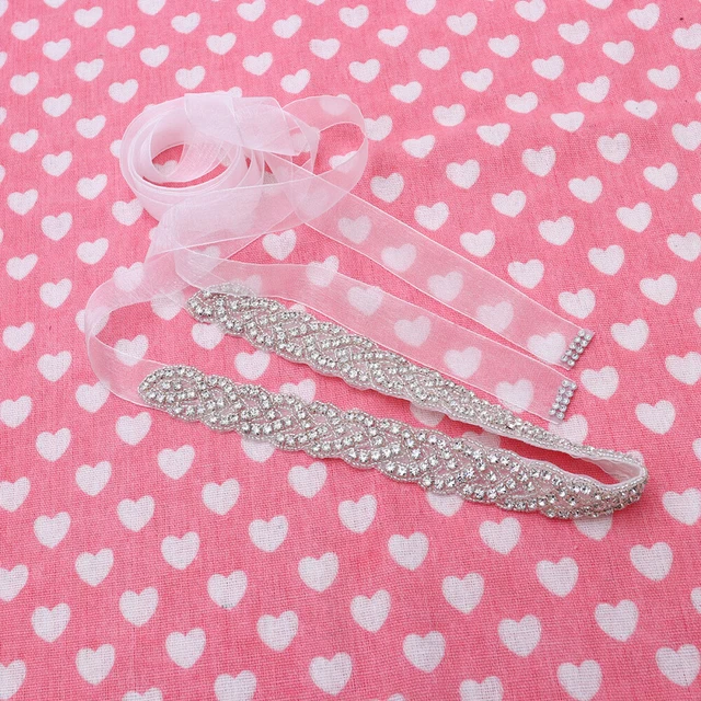 Cintura da sposa bianca signorina per le cinture in vita donne per matrimonio