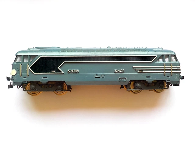 LOCOMOTIVE DIESEL HO LIMA/ LOCO DIESEL TYPE BB 67001 /BLEU /OCCASION EUR 35,00 - DE