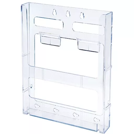 Deflecto Lit-Loc A4 Brochure Holder Lla4