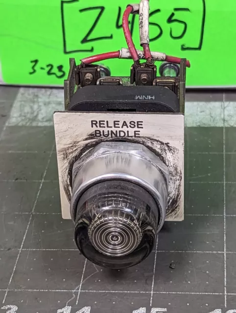Clear Illuminated Push Button Allen Bradley 800T-PT16 [Z4S5] #7