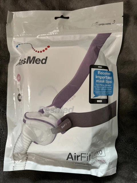 Sistema de almohada nasal Air Fit P10 para ella NUEVO EN PAQUETE