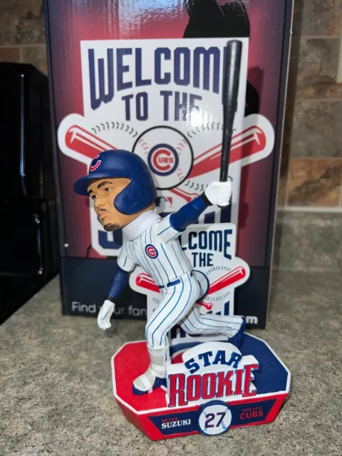 Seiya Suzuki Chicago Cubs Bobblehead Star Rookie /72 Rare MLB Japan FOCO