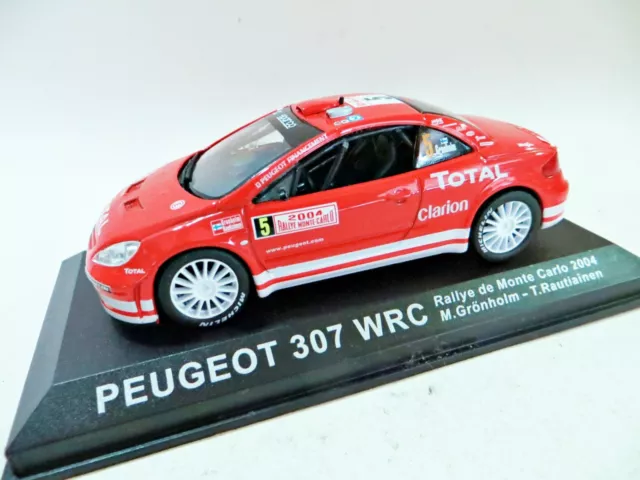 Altaya/Ixo 'Peugeot 307 Wrc Monte Carlo Rally 2004 Gronholm/Rautianen' 1:43.