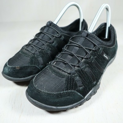 Skechers Relaxed Fit Breathe Easy Big Bucks Shoe Womens Size 6.5 22478 Black