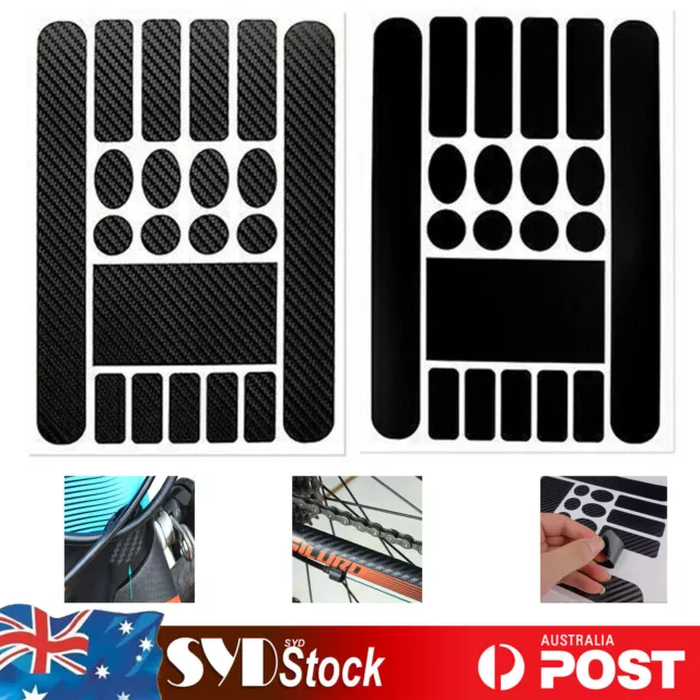 MTB Bike Chain Stay & Frame Scratch Protector Bicycle Protective Sticker Paster