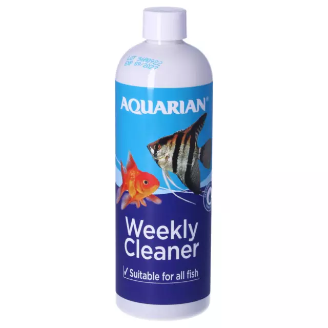 Aquarian Weekly Cleaner 473ml Water Conditioner Fresh Aquarium Fish Tank