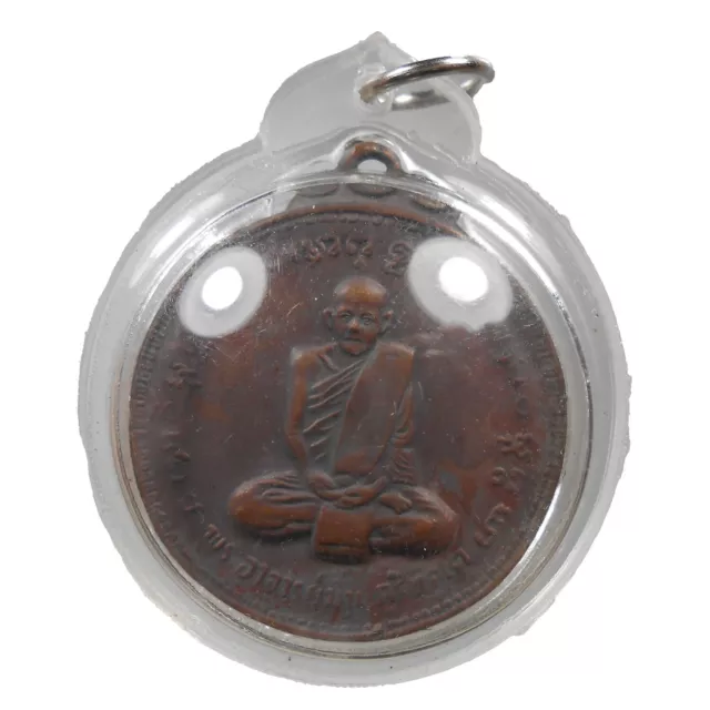 Top! Real Lp Mun Old Thai Buddha Amulet Hot Pendant Very Rare !!!