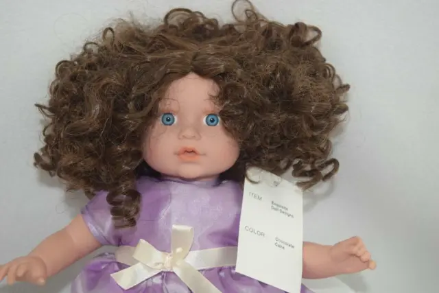 Exquisite Doll Designs Wig Color - Chocolate Cake New w/ Tag