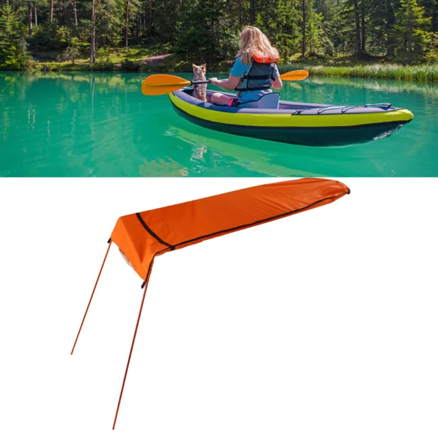 KAYAK SUN SHADE Canopy Kayak Sunshade Awning Foldable For Kayak