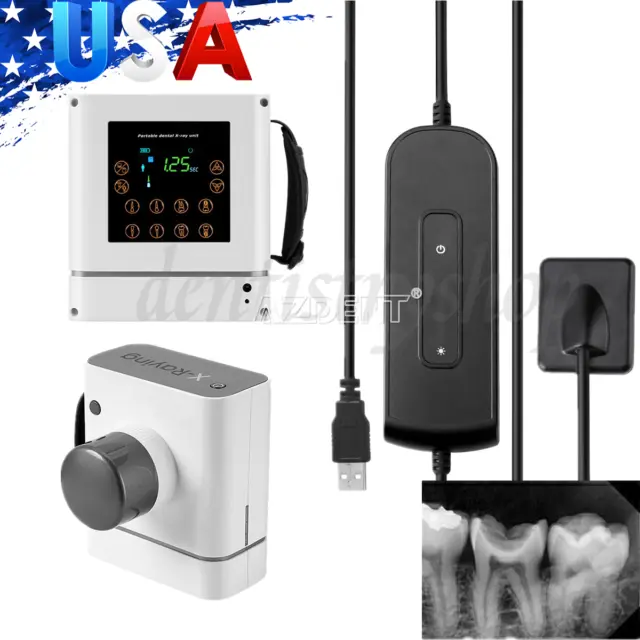 Dental Portable X-ray Unit Digital Imaging System / Dental RVG X Ray Sensor 1.5
