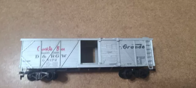 Life Like HO D&RGW Cookie Box Box Car #66172