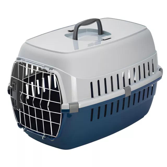 Portable Pet Dog Cat Carrier Travel Bag Cage House Safety String Lockable Kennel