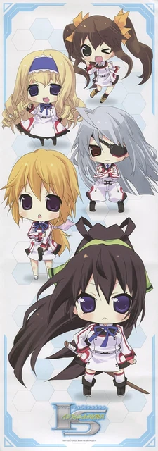 IS Infinite Stratos 2 Laura Houki Cecilia B2 Tapestry Wall Scroll animate