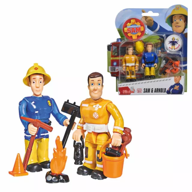 Sam & Arnold | Feuerwehrmann Sam | Spiel Figuren Set | Simba Toys