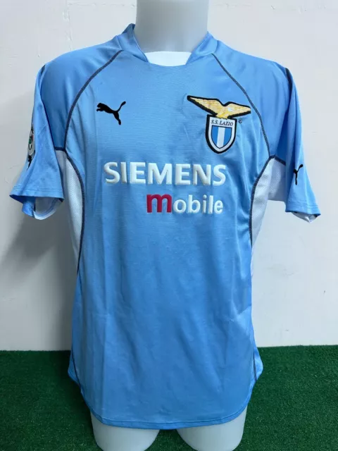 Maglia Lazio Nesta Match Worn Indossata Shirt Jersey Vintage Camiseta Coa 3