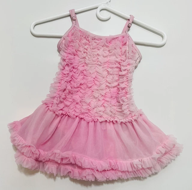 Professional Dance Costume Leotard Toddler Skirted Tutu Party Easter Dress XXS