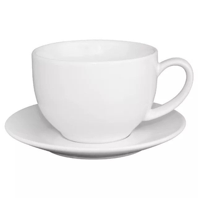 Olympia Cafe Cappuccino Cup White - 340ml 11.5fl oz (Box 12) - GK077 3