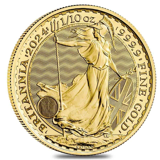 2024 GREAT BRITAIN 1/10 oz Gold Britannia Coin BU 220.19 PicClick
