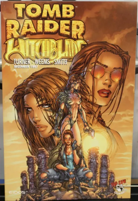 Witchblade Tomb Raider December 1997 Image Comics