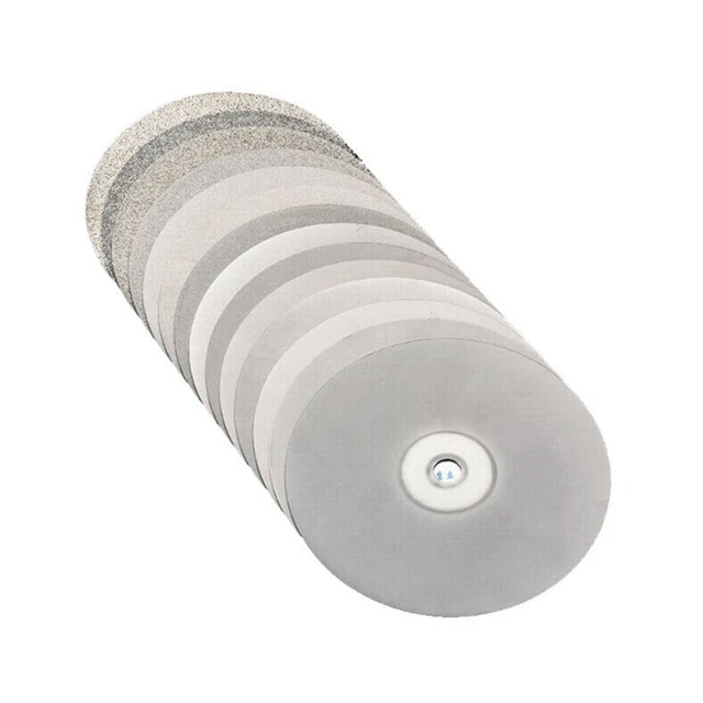 Disque de meulage 100 mm revêtu de diamant pour cristal de jade 4 roues 80 ~ 30