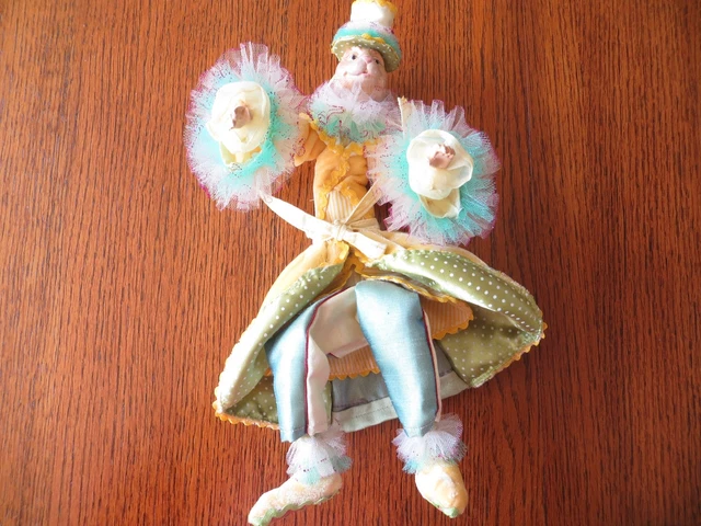 Katherine's Collection Wayne Kleski 14” Posable Bunny Rabbit ‘Elegant Bunny’