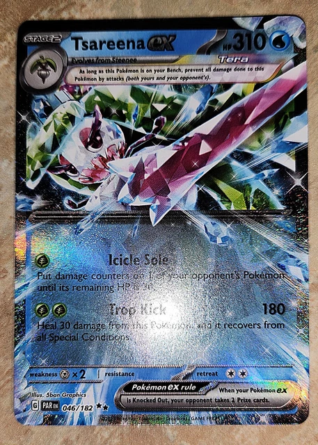 rare pokemon cards paradox rift - Roaring Moon ex 262/182 - - Hyper - Gold Foil Celebrate the incredible history of the TCG hobby by adding this Steelix 2023 Pokemon Paradox Rift Illustration Rare #208 PSA Authenticated 9 Card to your vault Pokemon TCG: Tsareena Ex 046/182