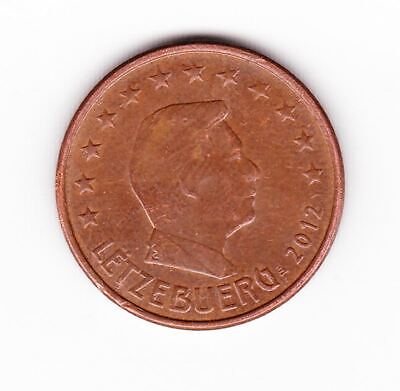 Pièce de monnaie 5 cent centimes euro Luxembourg 2012