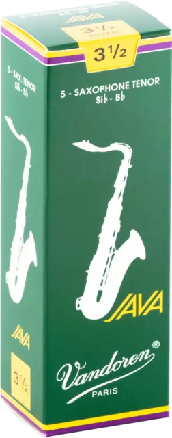 boite 5 anches saxophone Tenor VANDOREN sib JAVA SR 2735 - force 3.5