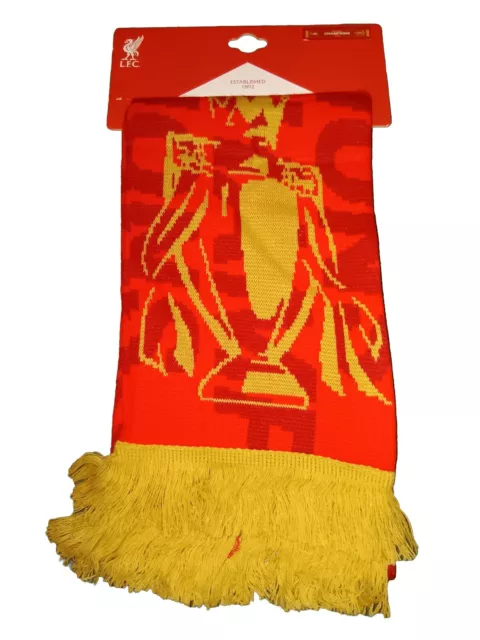 Liverpool FC Scarf 2020 Premier League Winners 2020 BNWT